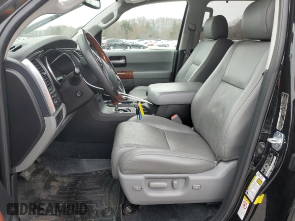 2018 Toyota Sequoia Platinum with VIN 5TDDY5G10JS161307, listed as a Copart auction lot 40646674 with 46,751 mi miles. Bid and sale history available at carsss.com. Image 7.