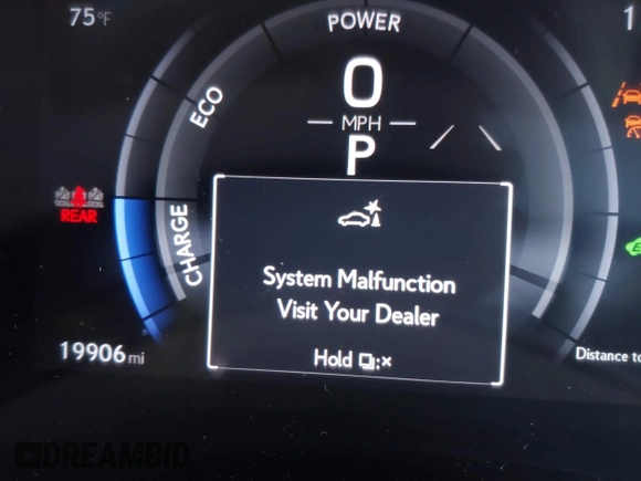 2023 Lexus RX with VIN 2T2BCMEA1PC010072, listed as a IAAI auction lot 41834857 with 19,906 mi miles. Bid and sale history available at carsss.com. Image 17.