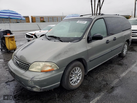 2003 Ford Windstar LX with VIN 2FMZA51423BA04844, listed as a Copart auction lot 48253545 with 177,190 mi miles and Clean Title. Bid and sale history available at carsss.com. Image 1.