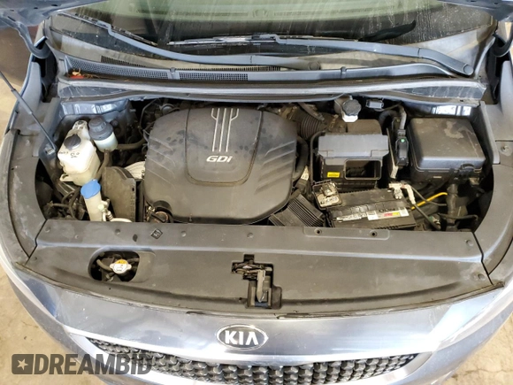 2016 Kia Sedona LX with VIN KNDMB5C17G6215489, listed as a Copart auction lot 71774924 with 86,472 mi miles and Salvage Title. Bid and sale history available at carsss.com. Image 12.