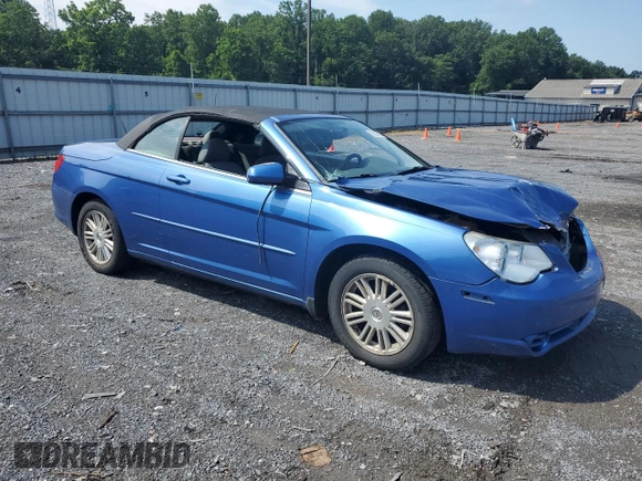 2008 Chrysler Sebring Touring with VIN 1C3LC55RX8N171284, listed as a Copart auction lot 63397385 with 102,929 mi miles and Salvage title. Bid and sale history available at DreamBid. Image 4.
