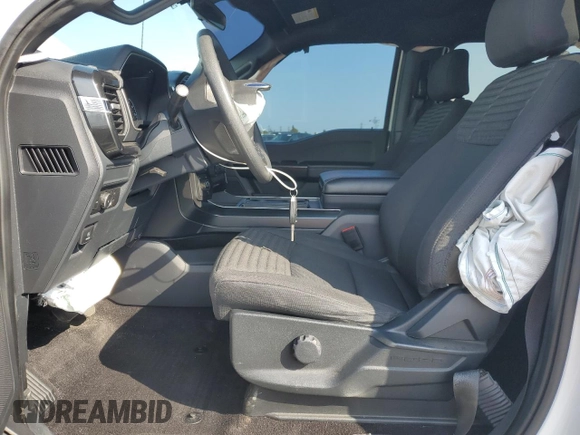 2022 Ford F-150 XL with VIN 1FTFW1E50NFA71691, listed as a Copart auction lot 55282625 with 47,492 mi miles and Salvage title. Bid and sale history available at DreamBid. Image 7.