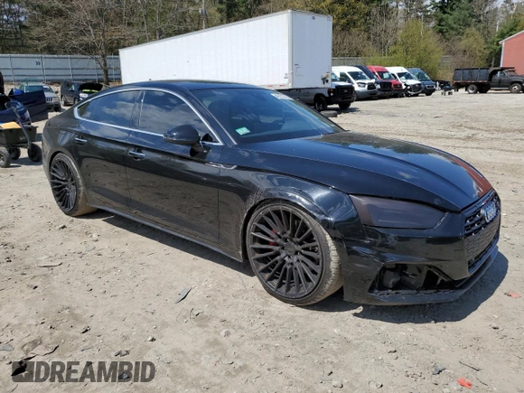 2020 Audi A5 Sportback Premium with VIN WAUANCF57LA006254, listed as a Copart auction lot 48270743 with 79,012 mi miles. Bid and sale history available at carsss.com. Image 4.