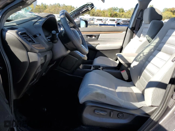 2020 Honda CR-V EX with VIN 2HKRW2H50LH695895, listed as a Copart auction lot 75026474 with 0 mi miles and Salvage Title. Bid and sale history available at carsss.com. Image 7.