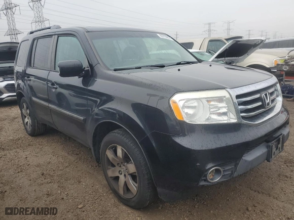 2013 Honda Pilot Touring with VIN 5FNYF4H95DB042005, listed as a Copart auction lot 80798894 with 322,027 mi miles and Clean Title. Bid and sale history available at carsss.com. Image 4.