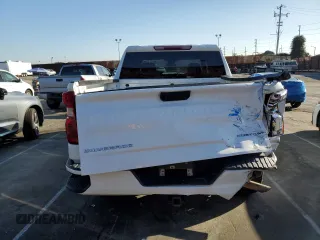 2022 Chevrolet Silverado 1500 Custom with VIN 3GCPDBEK8NG638699, listed as a Copart auction lot 45543425 with 65,287 mi miles and Salvage Title. Bid and sale history available at carsss.com. Image 6.
