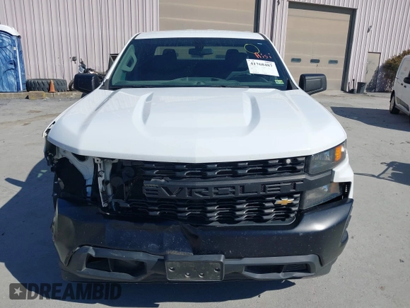 2020 Chevrolet Silverado 1500 Work Truck with VIN 1GCRWAEFXLZ211182, listed as a IAAI auction lot 41768487 with 142,824 mi miles and . Bid and sale history available at DreamBid. Image 12.