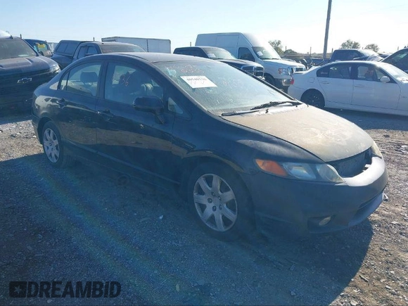 2008 Honda Civic LX z VIN 2HGFA16558H344626, wystawiony jako IAAI lot #41320083 z przebiegiem 183 535 mil mil oraz . Historia ofert i sprzedaży dostępna na DreamBid. Obrazek 1.