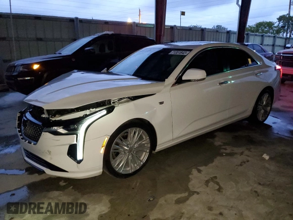 2020 Cadillac CT4 Premium Luxury z VIN 1G6DB5RL7L0153276, wystawiony jako Copart lot #71351842 z przebiegiem 20 790 mil mil oraz . Historia ofert i sprzedaży dostępna na DreamBid. Obrazek 1.