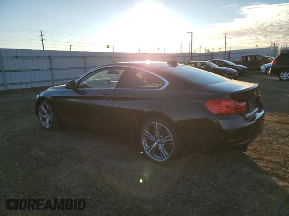 2016 BMW 4 Series 435i with VIN WBA3R1C50GK529413, listed as a Copart auction lot 82778444 with 166,487 mi miles and Salvage title. Bid and sale history available at DreamBid. Image 2.