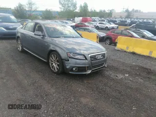 2012 Audi A4 2.0T Premium Plus with VIN WAUFFAFL6CA117707, listed as a IAAI auction lot 39287230 with 122,188 mi miles. Bid and sale history available at carsss.com. Image 1.