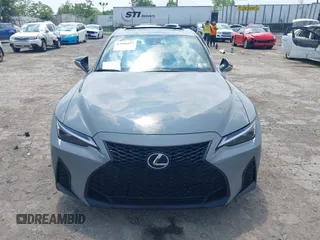 2024 Lexus IS 350 F Sport with VIN JTHGZ1E28R5033508, listed as a IAAI auction lot 42606657 with 15,382 mi miles and . Bid and sale history available at DreamBid. Image 11.