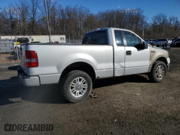 2005 Ford F-150 XL with VIN 1FTRF14W95NA87238, listed as a Copart auction lot 82993744 with 0 mi miles and Salvage Title. Bid and sale history available at carsss.com. Image 3.
