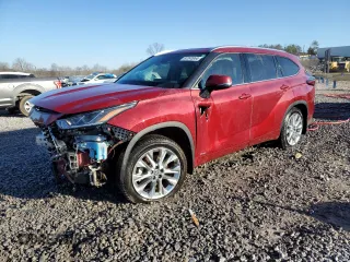 2022 Toyota Highlander Hybrid Limited with VIN 5TDXBRCH3NS550117, listed as a Copart auction lot 87240964 with 69,803 mi miles and Salvage title. Bid and sale history available at DreamBid. Image 1.