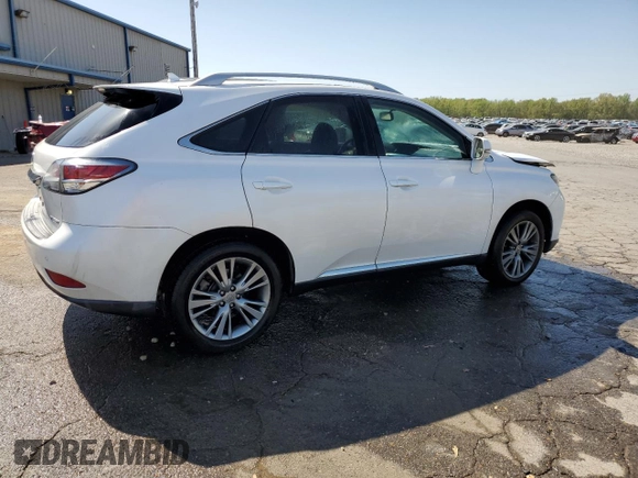2013 Lexus RX 350 with VIN 2T2ZK1BA5DC128352, listed as a Copart auction lot 52301845 with 123,141 mi miles and Salvage Title. Bid and sale history available at DreamBid. Image 3.