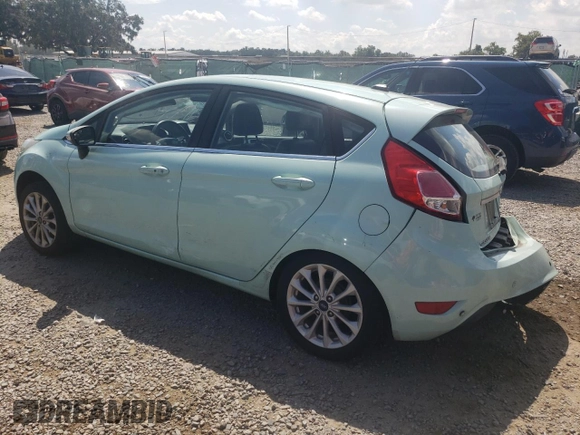 2017 Ford Fiesta Titanium with VIN 3FADP4FJ1HM143817, listed as a Copart auction lot 72231594 with 88,453 mi miles and Salvage Title. Bid and sale history available at DreamBid. Image 2.