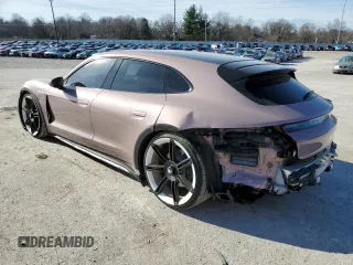 2022 Porsche Taycan 4 with VIN WP0BA2Y11NSA67428, listed as a Copart auction lot 80009803 with 13,028 mi miles and . Bid and sale history available at DreamBid. Image 2.