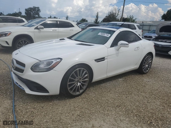 2020 Mercedes-Benz SLC with VIN WDDPK3JA4LF167146, listed as a Copart auction lot 74005714 with 0 mi miles and Non Repairable. Bid and sale history available at carsss.com. Image 1.