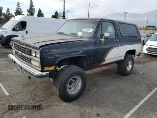 1989 Chevrolet Blazer z VIN 1GNEV18K3KF190337, wystawiony jako Copart lot #86926934 z przebiegiem 42 892 mil mil oraz Nie do naprawy • Non repairable. Historia ofert i sprzedaży dostępna na DreamBid. Obrazek 1.