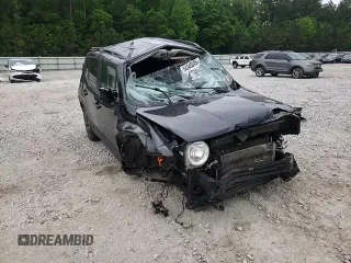 2018 Jeep Renegade Upland with VIN ZACCJBAB8JPH46343, listed as a Copart auction lot 54345095 with 93,901 mi miles and Salvage title. Bid and sale history available at DreamBid. Image 15.