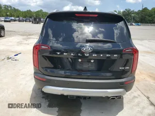 2020 Kia Telluride EX with VIN 5XYP34HC0LG079373, listed as a Copart auction lot 60782085 with 46,453 mi miles and Salvage title. Bid and sale history available at DreamBid. Image 6.