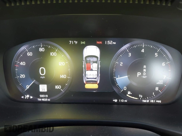 2019 Volvo XC40 Inscription с VIN YV4162UL6K2111899, выставлен на аукционе IAAI как лот 41746026 с пробегом 59 319 миль миль и . История ставок и продаж доступна на DreamBid. Изображение 7.