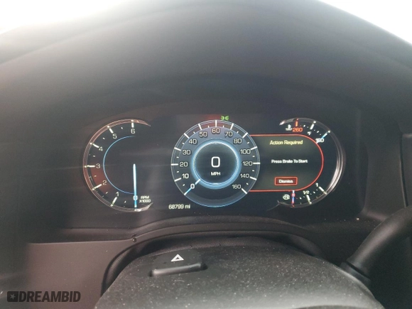 2019 Cadillac Escalade Platinum with VIN 1GYS4DKJ1KR291823, listed as a Copart auction lot 37245744 with 68,799 mi miles. Bid and sale history available at carsss.com. Image 9.