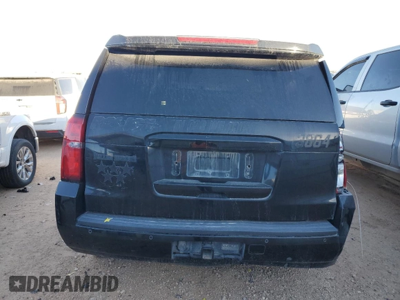 2017 Chevrolet Tahoe Commercial with VIN 1GNLCDEC2HR186900, listed as a Copart auction lot 71495554 with 116,447 mi miles and Salvage title. Bid and sale history available at DreamBid. Image 6.