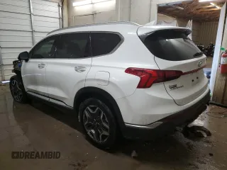 2022 Hyundai Santa Fe Limited with VIN 5NMS44AL0NH477029, listed as a Copart auction lot 88250595 with 79,712 mi miles and Salvage Title. Bid and sale history available at carsss.com. Image 2.
