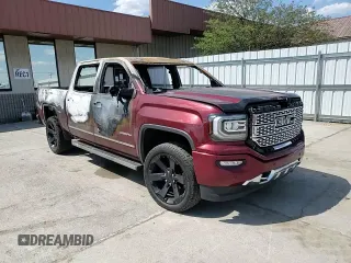 2017 GMC Sierra 1500 Denali with VIN 3GTU2PEJ6HG291147, listed as a Copart auction lot 54593785 with Not Provided miles and Non Repairable. Bid and sale history available at DreamBid. Image 12.