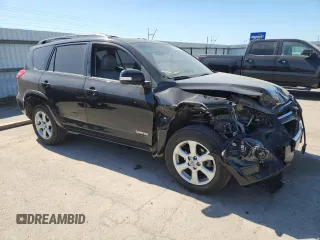 2010 Toyota RAV4 Limited with VIN 2T3DK4DVXAW014168, listed as a Copart auction lot 62965025 with 160,046 mi miles and Salvage title. Bid and sale history available at DreamBid. Image 4.