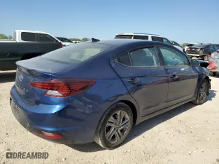 2020 Hyundai Elantra SEL with VIN 5NPD84LF4LH541612, listed as a Copart auction lot 52704395 with 85,949 mi miles and Salvage Title. Bid and sale history available at carsss.com. Image 3.