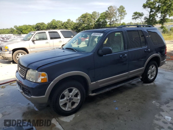 2003 Ford Explorer Eddie Bauer with VIN 1FMZU64K33UC64901, listed as a Copart auction lot 56645445 with Not provided miles and Salvage title. Bid and sale history available at DreamBid. Image 1.