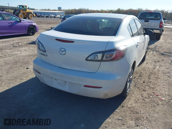 2012 Mazda 3 i Sport with VIN JM1BL1UF7C1530825, listed as a IAAI auction lot 42092415 with 133,516 mi miles and . Bid and sale history available at DreamBid. Image 4.