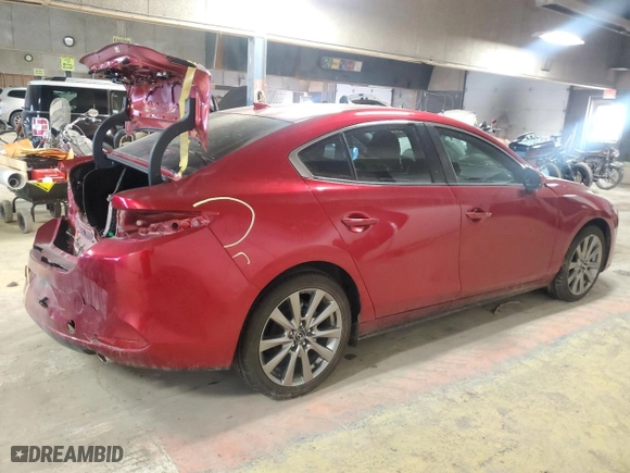 2020 Mazda Mazda3 Sedan Preferred Package with VIN 3MZBPADL8LM134820, listed as a Copart auction lot 89270495 with 45,115 mi miles and Salvage Title. Bid and sale history available at carsss.com. Image 3.
