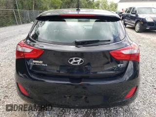 2014 Hyundai Elantra GT with VIN KMHD35LHXEU219471, listed as a Copart auction lot 67723164 with 52,169 mi miles and Salvage Title. Bid and sale history available at carsss.com. Image 6.