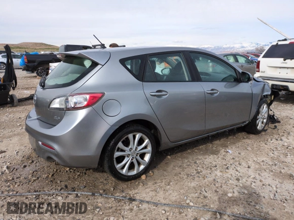 2010 Mazda 3 S Sport with VIN JM1BL1H50A1263400, listed as a Copart auction lot 50200455 with 58,080 mi miles and Salvage Title. Bid and sale history available at DreamBid. Image 3.