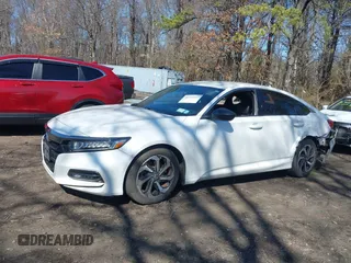 2018 Honda Accord Sedan Sport 1.5T with VIN 1HGCV1F3XJA208003, listed as a IAAI auction lot 41924147 with 161,254 mi miles. Bid and sale history available at carsss.com. Image 14.