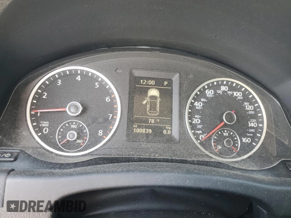 2015 Volkswagen Tiguan S z VIN WVGAV7AX6FW568958, wystawiony jako Copart lot #56716525 z przebiegiem 100 839 mil mil oraz Szkoda całkowita • Salvage title. Historia ofert i sprzedaży dostępna na DreamBid. Obrazek 9.