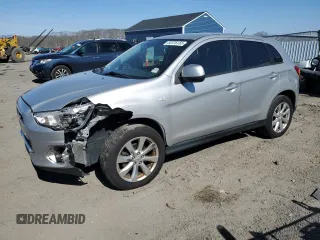 2015 Mitsubishi Outlander Sport ES with VIN 4A4AR3AU2FE033129, listed as a Copart auction lot 53376155 with 120,403 mi miles and Clean Title. Bid and sale history available at carsss.com. Image 1.