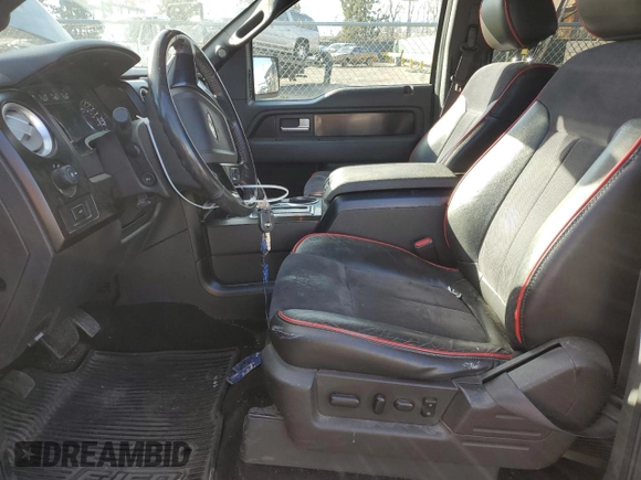 2013 Ford F-150 XL with VIN 1FTFW1ET2DFC10717, listed as a Copart auction lot 46179435 with 175,007 mi miles and Salvage Title. Bid and sale history available at carsss.com. Image 7.