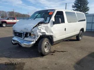2007 Ford Econoline Passenger XL with VIN 1FBNE31L47DA42681, listed as a Copart auction lot 82018844 with Not Provided miles and Salvage Title. Bid and sale history available at carsss.com. Image 1.