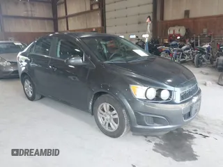 2016 Chevrolet Sonic LT with VIN 1G1JC5SH0G4170981, listed as a IAAI auction lot 42576425 with 169,102 mi miles and . Bid and sale history available at DreamBid. Image 1.