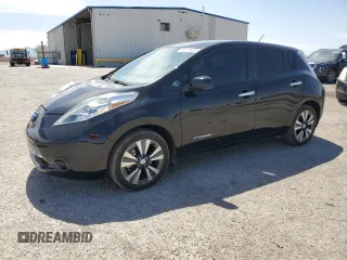 2015 Nissan LEAF SL z VIN 1N4AZ0CP8FC325849, wystawiony jako Copart lot #59223605 z przebiegiem 112 280 mil mil oraz Szkoda całkowita • Salvage title. Historia ofert i sprzedaży dostępna na DreamBid. Obrazek 1.