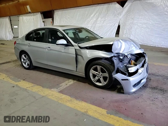2015 BMW 3 Series 328i xDrive with VIN WBA3B5G50FNS13271, listed as a Copart auction lot 55094345 with 96,295 mi miles and Salvage Title. Bid and sale history available at carsss.com. Image 13.