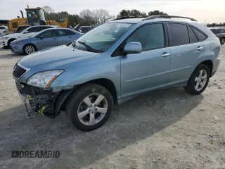 2008 Lexus RX with VIN 2T2HK31UX8C059750, listed as a Copart auction lot 41822825 with 186,805 mi miles and Salvage Title. Bid and sale history available at carsss.com. Image 1.