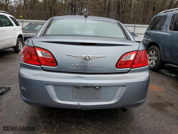 2010 Chrysler Sebring Limited with VIN 1C3CC5FB4AN199931, listed as a Copart auction lot 42709965 with 203,063 mi miles and Salvage Title. Bid and sale history available at carsss.com. Image 6.