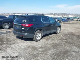 2020 Chevrolet Traverse LT Cloth with VIN 1GNEVGKW8LJ246849, listed as a IAAI auction lot 41652165 with 155,718 mi miles. Bid and sale history available at carsss.com. Image 4.