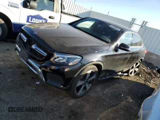 2018 Mercedes-Benz GLC with VIN WDC0J4KB2JF329097, listed as a Copart auction lot 67260002 with 37,086 mi miles. Bid and sale history available at carsss.com. Image 1.