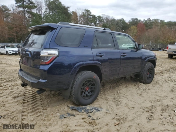 2024 Toyota 4Runner SR5 Premium with VIN JTENU5JR3R6251766, listed as a Copart auction lot 79183714 with 5,222 mi miles and Salvage Title. Bid and sale history available at carsss.com. Image 3.